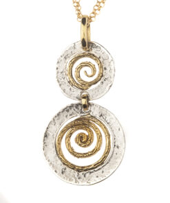 Collana Disco Spirale